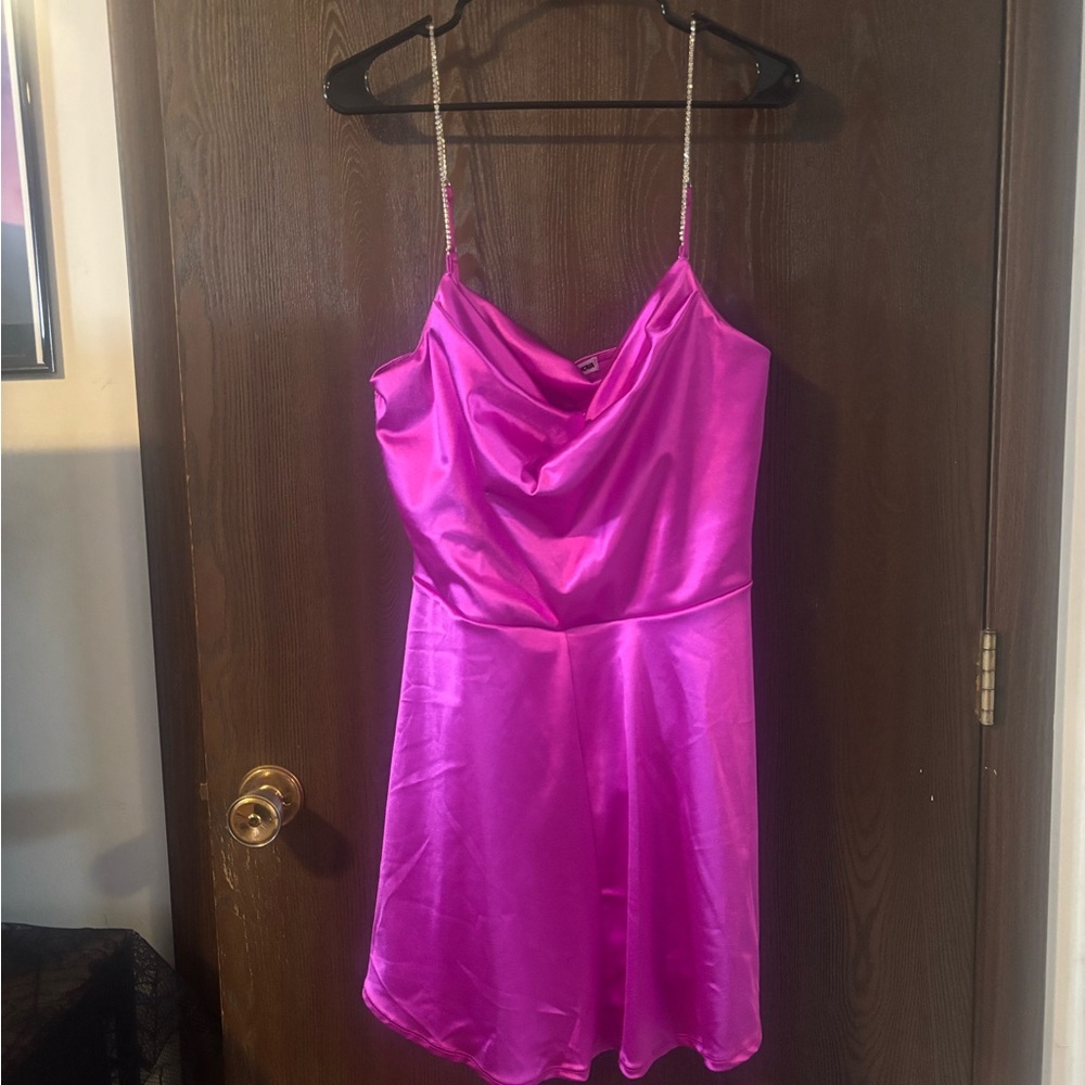 Fashion Nova Pink Mini Dress